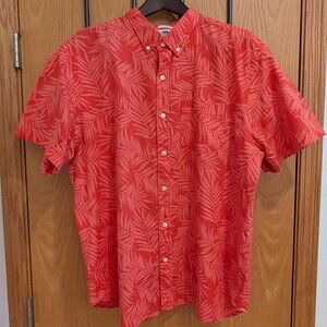 Old Navy Hawaiian Shirt, Slim Fit, Men's XXL